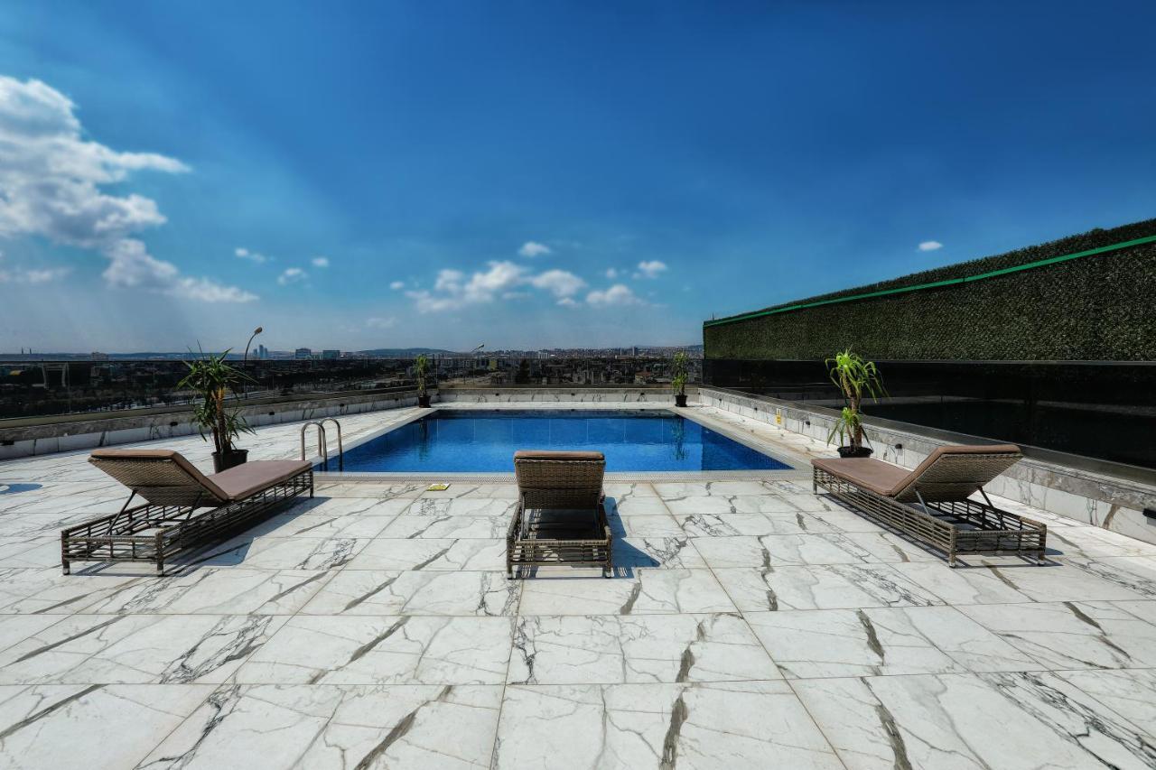 The Green Park กาซีอันเทป ภายนอก รูปภาพ Rooftop pool